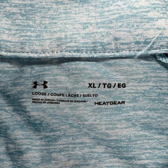 Under Armour Shirt Women's Size XL Running Loose HeatGear 1/2 Zip Long Sleeve - Picture 8 of 9